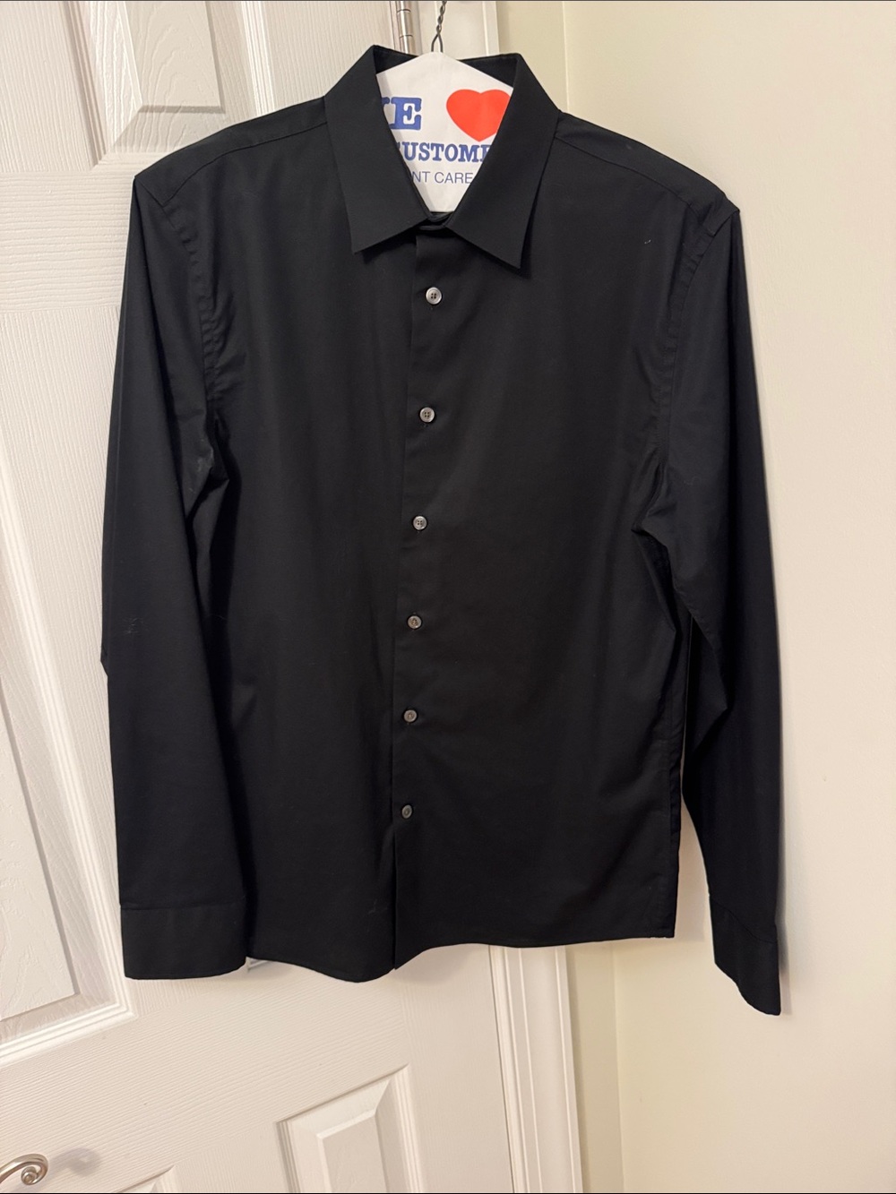 Banana Republic Men's Black Dress Shirt